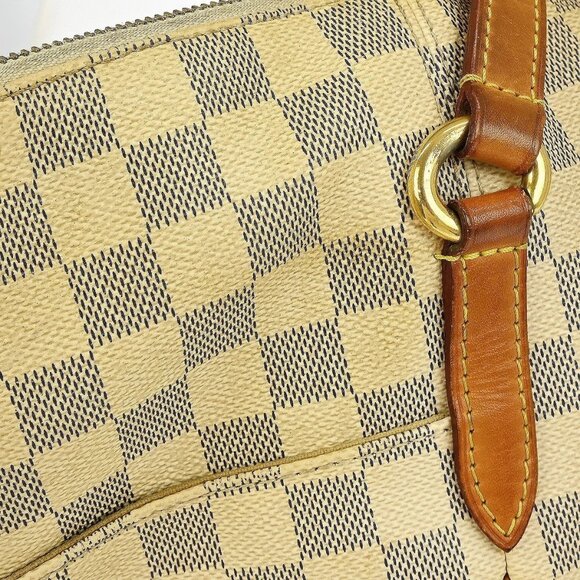 LOUIS VUITTON DAMIER AZUR TOTALLY MM TOTE BAG N41279 MB4192 YQ04065 BN02 - Picture 7 of 9